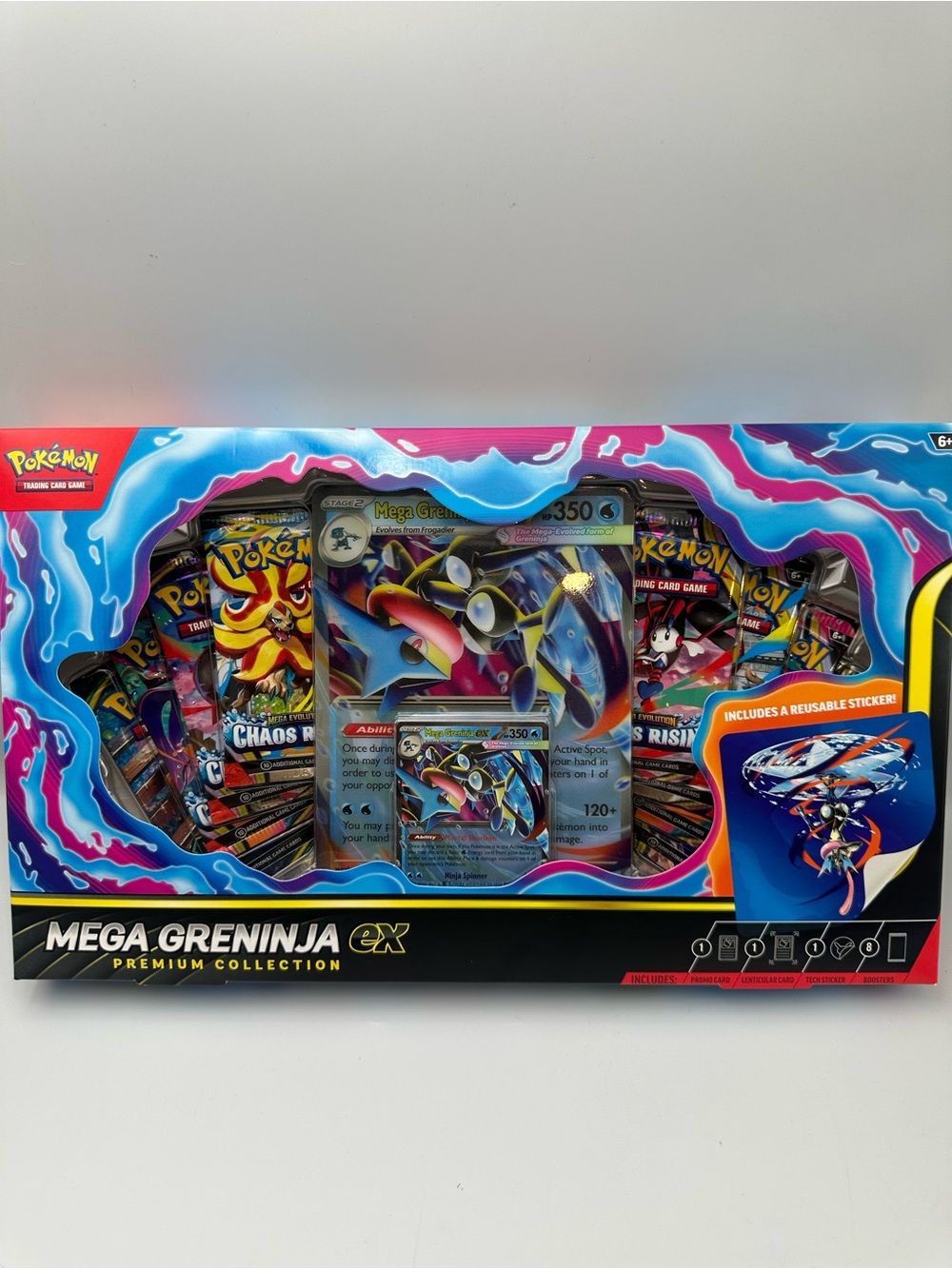 Mega Greninja EX Premium Collection - Blue Collector’s Box